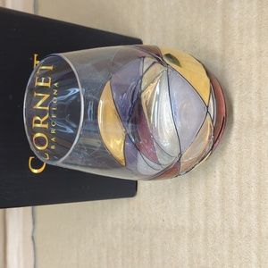 Four Cornet stemless wine glass